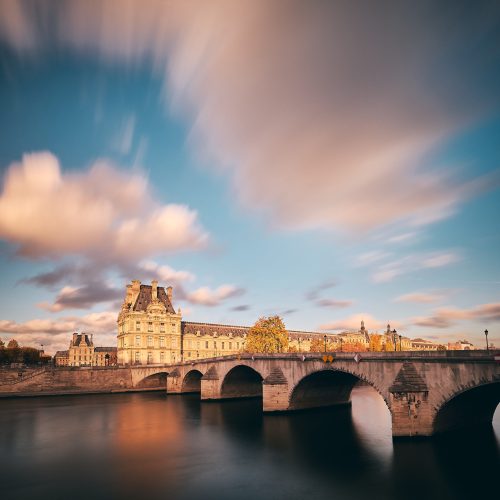 An amazing shot of the Tuileries Garden in Paris, France